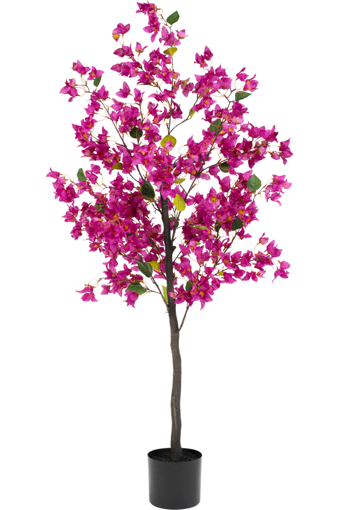 Kunstplant Bougainvillea voor binnen 150 cm paars