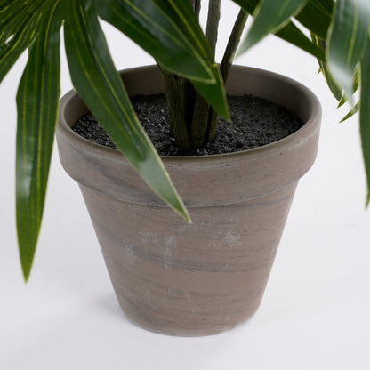 Palm Kunstplant in Bloempot Stan - H40 x Ø35 cm - Groen