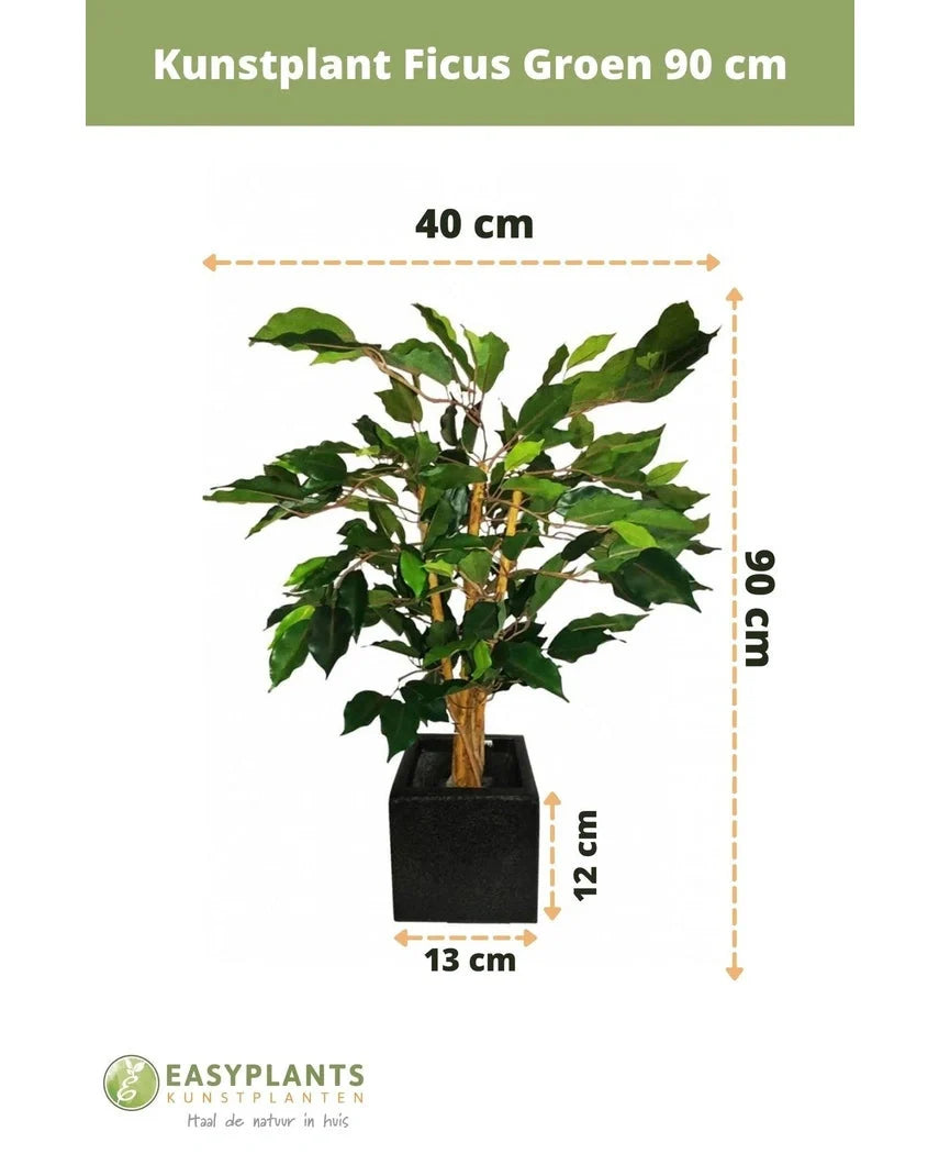 kunstplant-ficus-groen-90cm-10703