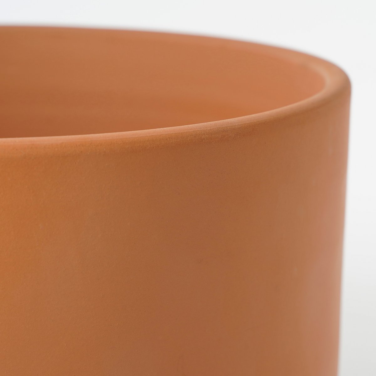 Venna Zelfwaterende Bloempot - H20,5 x Ø24 cm - Terracotta - Lichtgroen