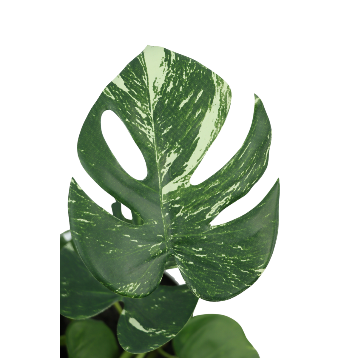 Decoratieve nep Monstera plant van 40cm hoogte