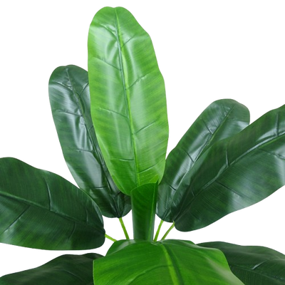 Bananenplant kunstplant 180 cm - 3 stammen