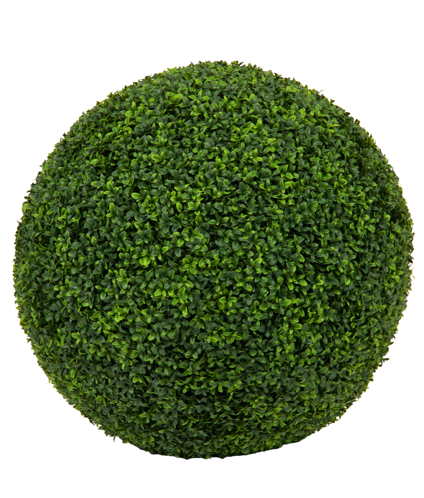 Kunstmatige buxus bol voor in de tuin