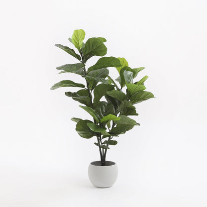 Ficusboom van kunststof met natuurgetrouwe details