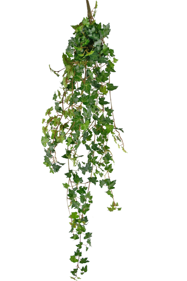 Kunst hangplant Klimop deluxe 120 cm groen