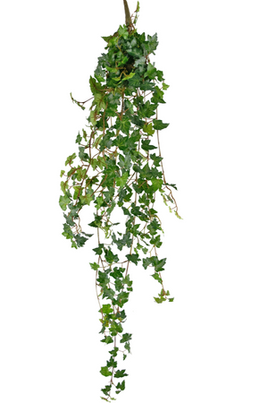 Kunst hangplant Klimop deluxe 120 cm groen