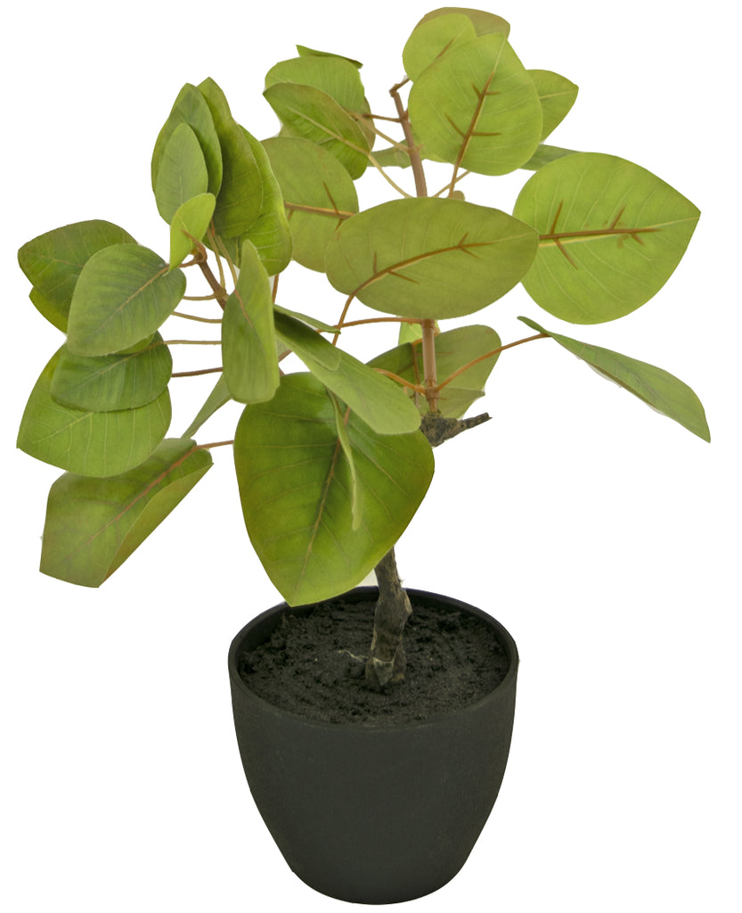 Kunstplant tropica ficus in decoratieve pot