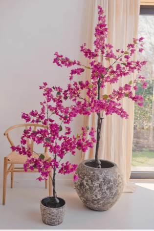 Kunstplant Bougainvillea 180 cm Paars