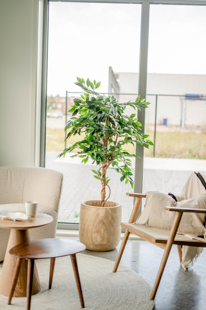 Decoratieve groene kunstplant voor in huis