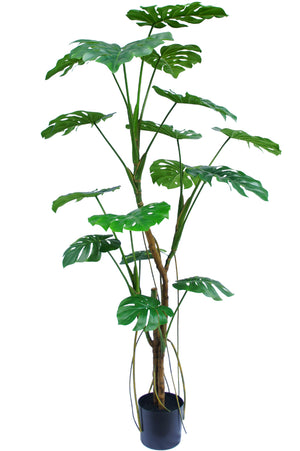 Kunstplant monstera voor decoratie in huis